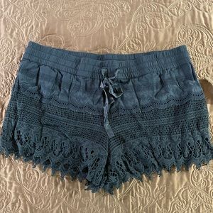 Lace short shorts